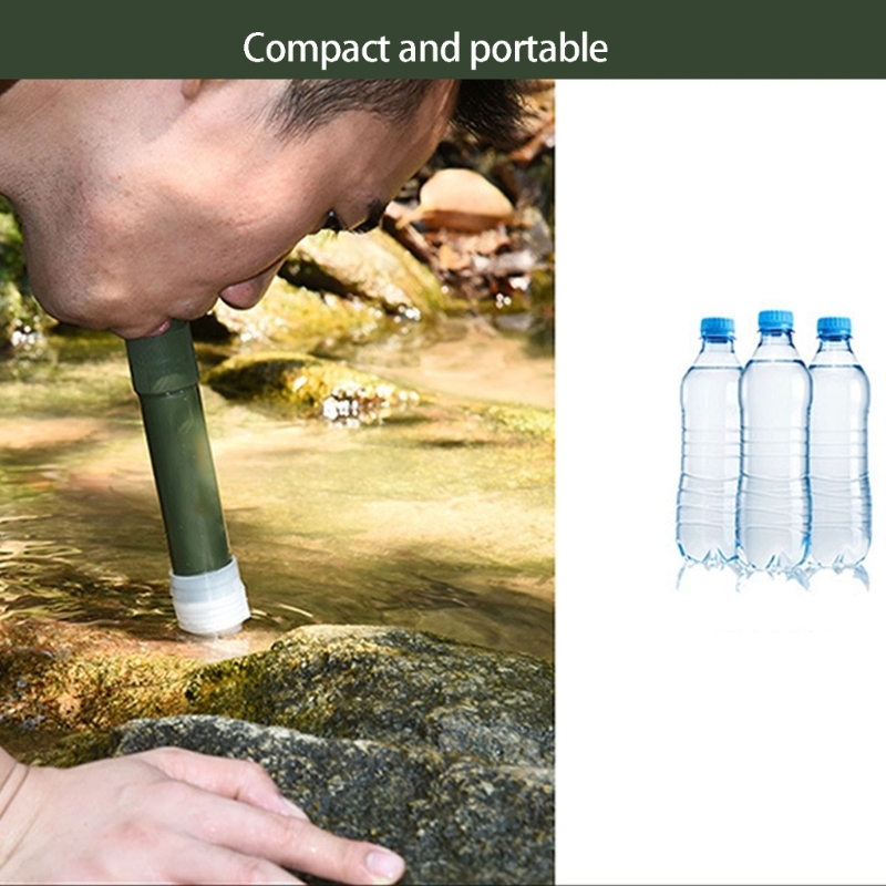Water Filter Straw - Filter Air untuk Berkemah Mendaki dan