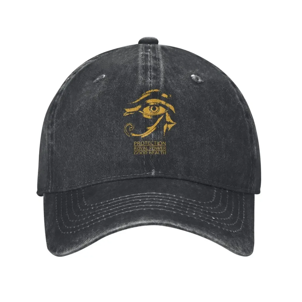 Outdoor Adventure Meaning - Topi Denim Eye Of Horus, Eye