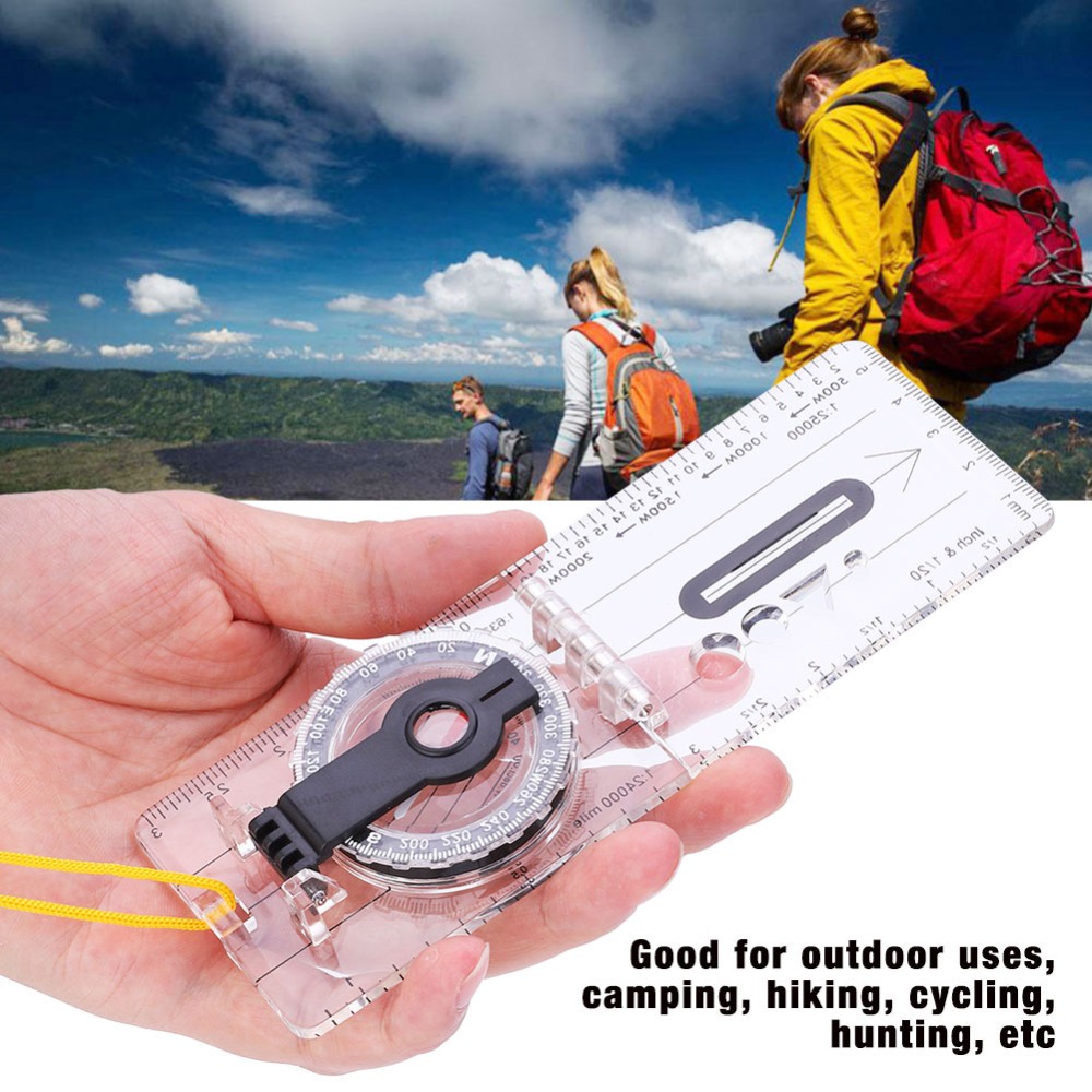 Map Compass Orienteering - Kompas Orienteering Ringan dan Tahan Lama,
