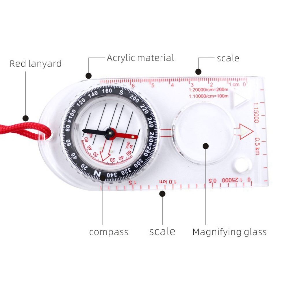 Orienteering kompas Baseplate  - Map Compass Orienteering ulasan dan harga
