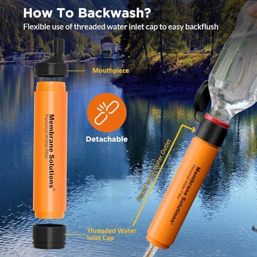 Filter Air Pro 6L Camo Gravity - Water Filter Straw ulasan dan harga