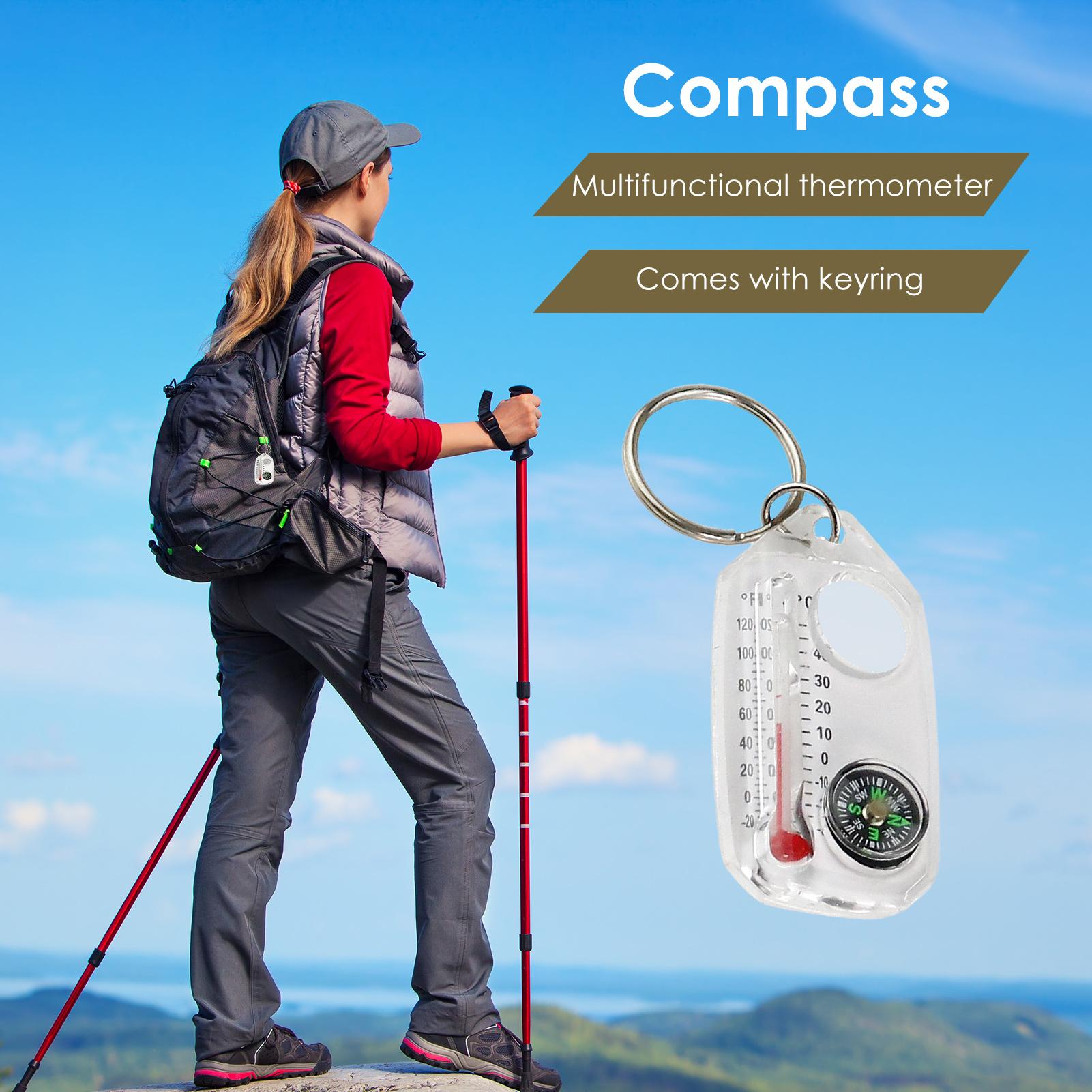 Kompas Termometer Gantungan Ku - Outdoor Adventure Guide ulasan dan harga