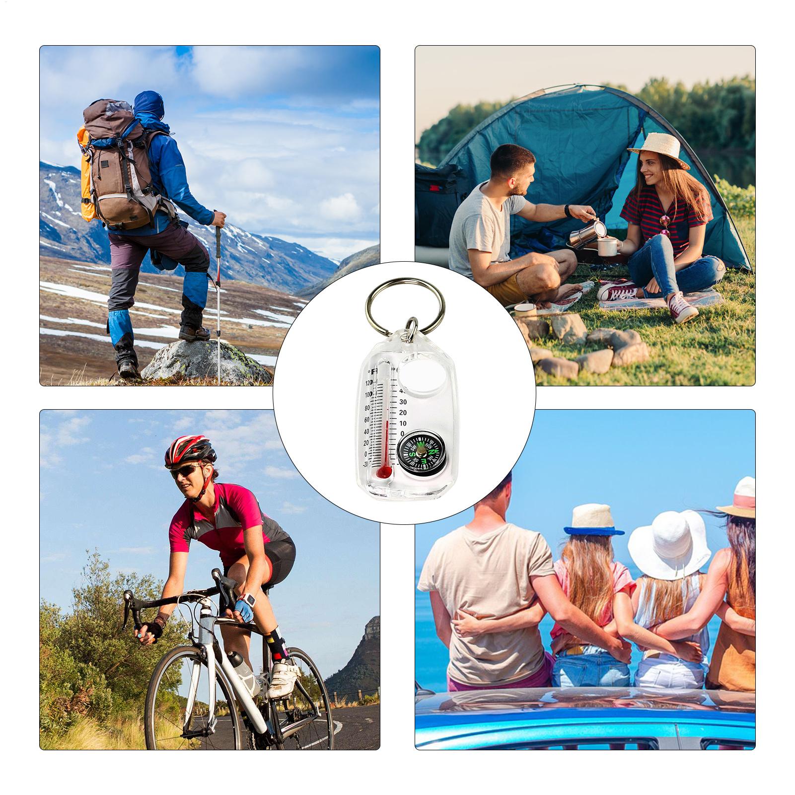 Kompas Termometer Gantungan Ku - Outdoor Adventure Guide ulasan dan harga