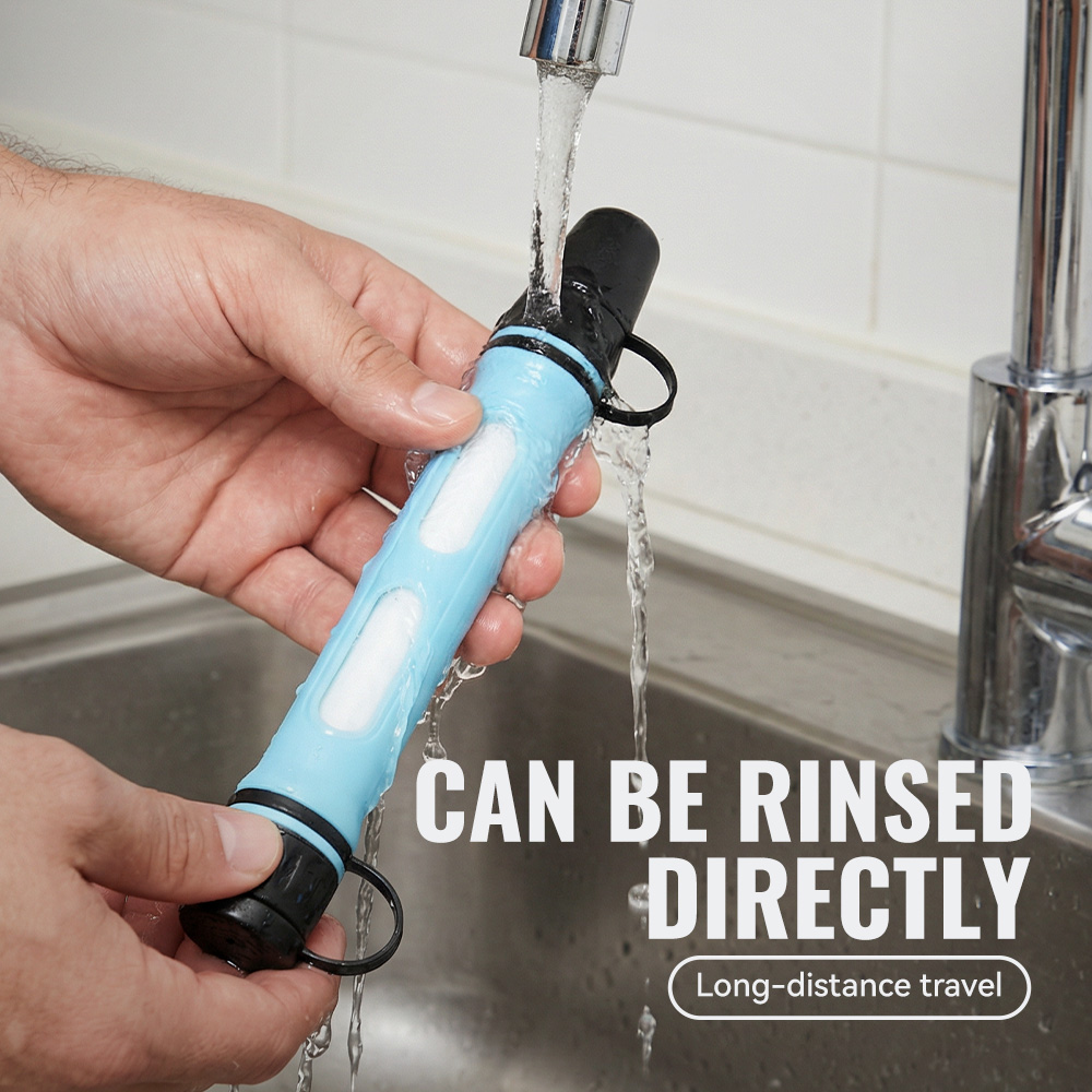 WRELS Filter Air Minum Portabe - Water Filter Straw ulasan dan harga