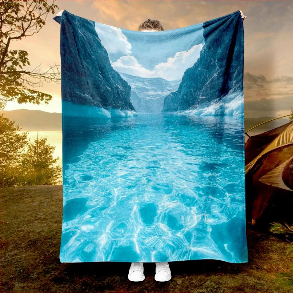 Selimut Pemandangan Gunung Dan - Outdoor Adventure Ideas ulasan dan harga