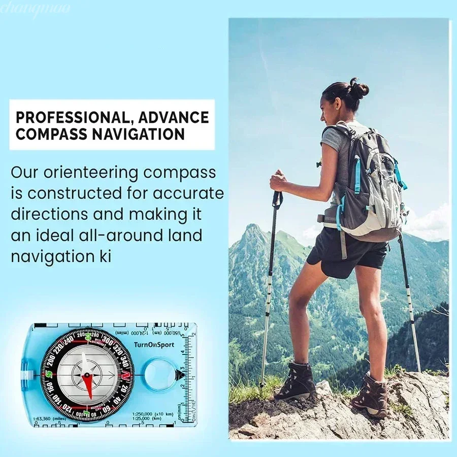 Kompas Orienteering Tahan Air, - Map Compass Orienteering ulasan dan harga