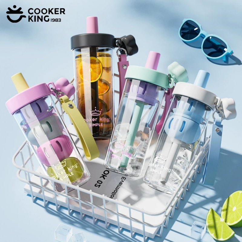 COOKER KING Tritan Gelas Air S - Water Filter Straw ulasan dan harga