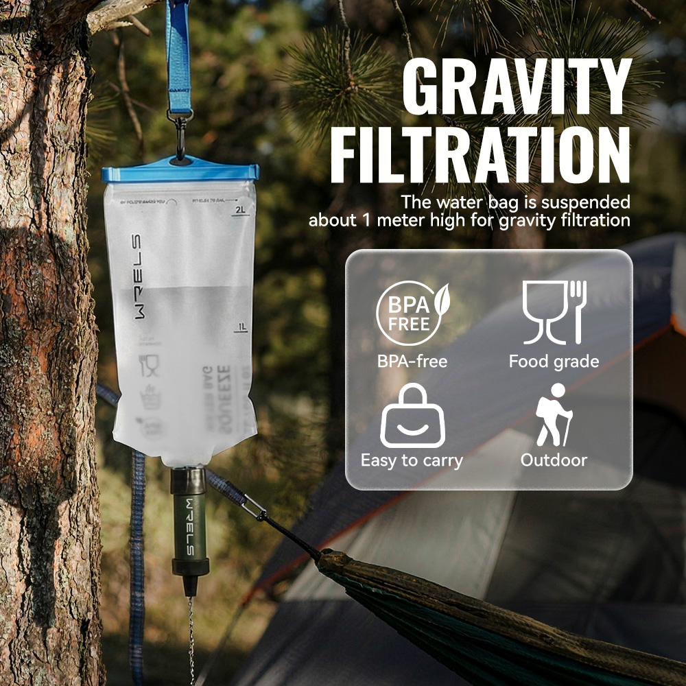 Sedotan Filter Air Mini Pribad - Water Filter Straw ulasan dan harga