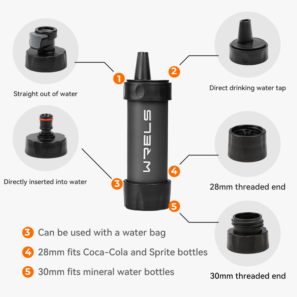 Sedotan Filter Air Mini Pribad - Water Filter Straw ulasan dan harga