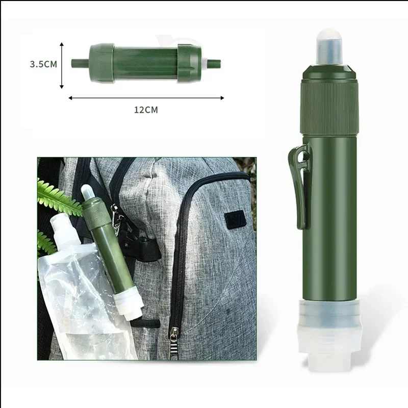 Westtune Kantong Air Serat Kar - Water Filter Straw ulasan dan harga