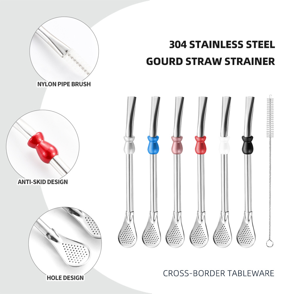 Sedotan Sendok Stainless Steel - Water Filter Straw ulasan dan harga