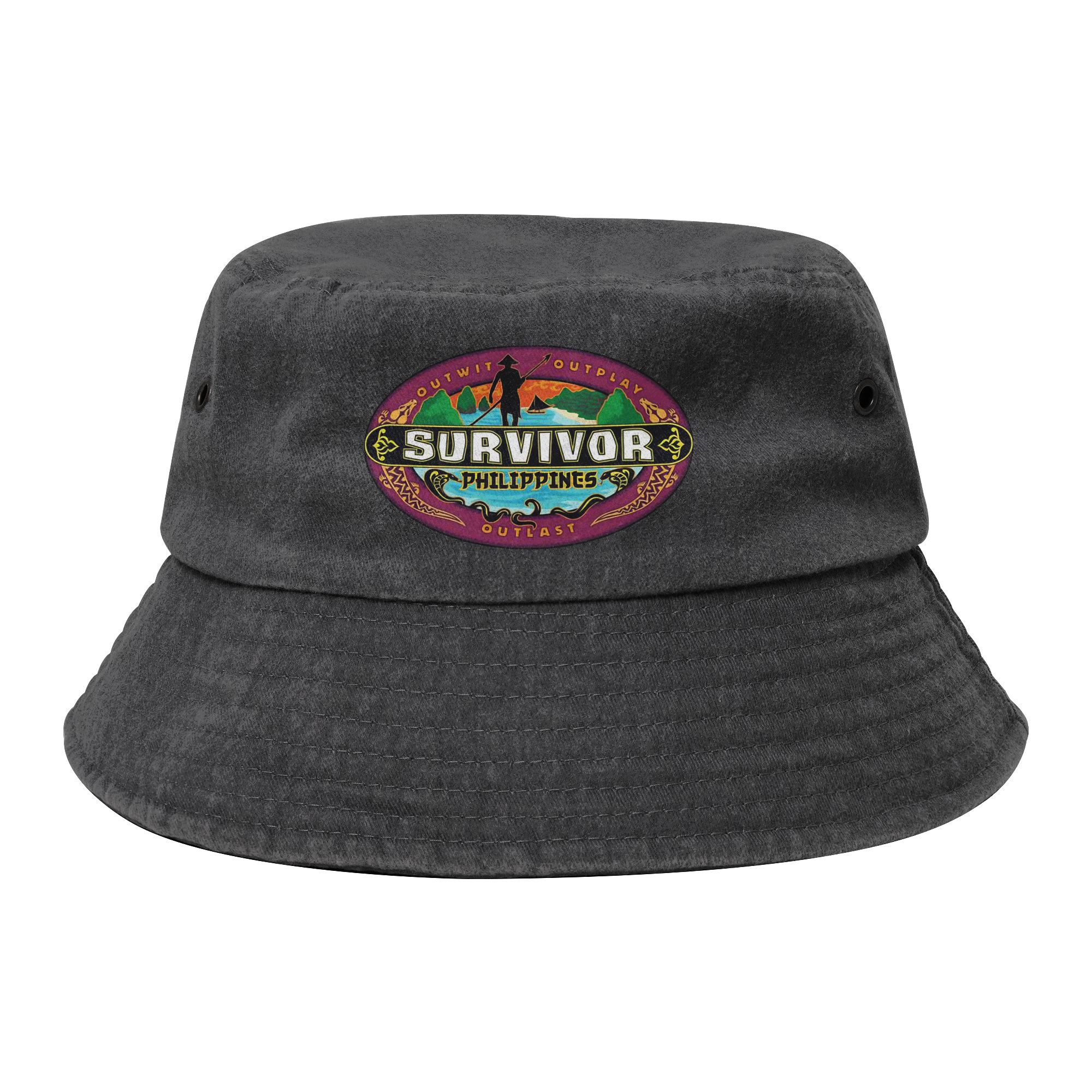 Topi Bucket Distressed Washed  - Outdoor Adventure Ideas ulasan dan harga