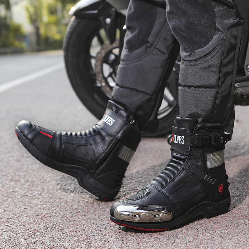 Sepatu Motor Tahan Aus Anti-Se - Outdoor Adventure Brands ulasan dan harga