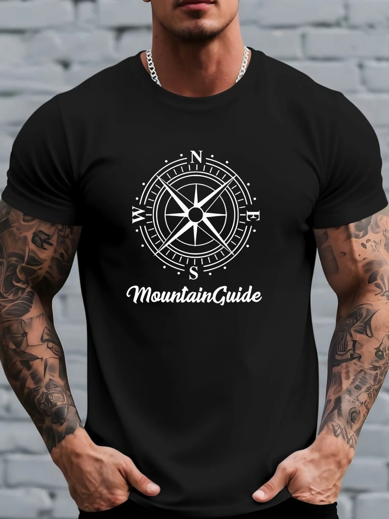 Kaos Pria Terbaru Motif Kompas - Outdoor Adventure Guide ulasan dan harga