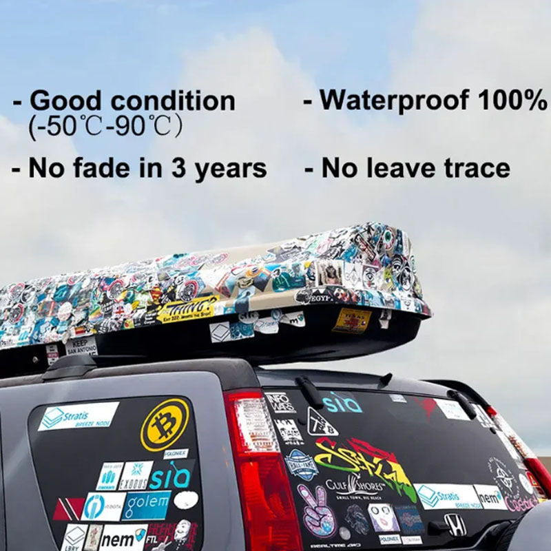 Stiker Vinyl Glossy untuk Petu - Outdoor Adventure Brands ulasan dan harga