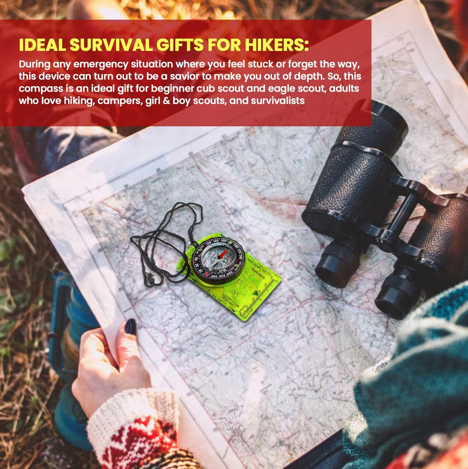 Kompas Orienteering YANBIGUO u - Map Compass Orienteering ulasan dan harga