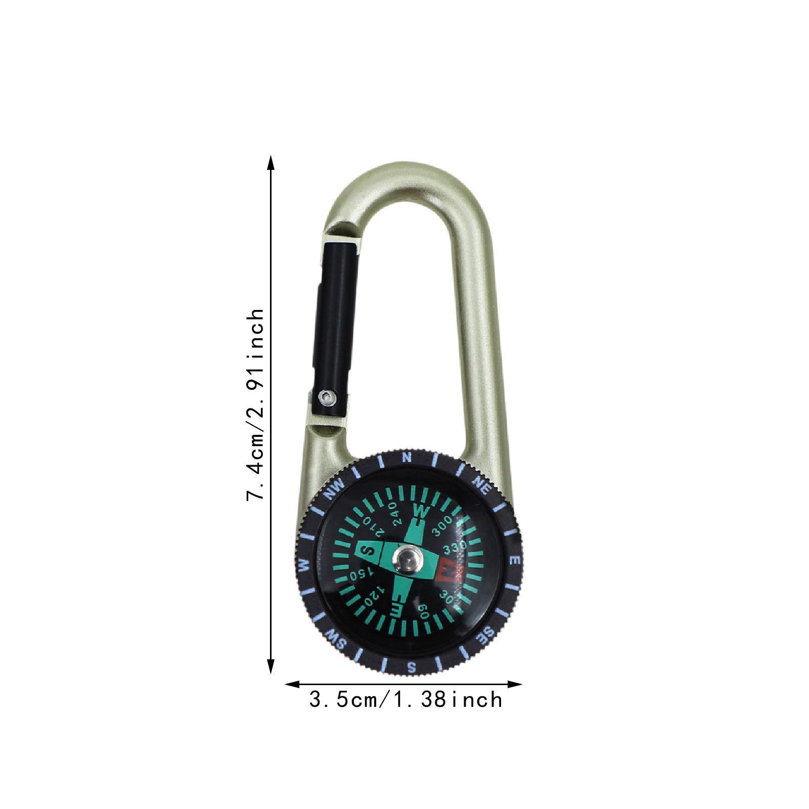 Gantungan Kunci Kompas Carabin - Outdoor Adventure Guide ulasan dan harga
