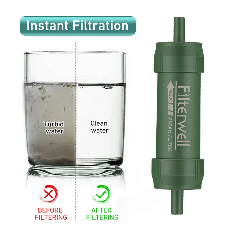 Westtune Filter Air Mini Luar  - Water Filter Straw ulasan dan harga